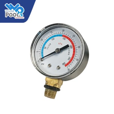 เกจวัดแรงดัน ถังกรองสระว่ายน้ำ Emaux Oil Pressure gauge 40 psi 4 เกจวัดแรงดัน emuax 40PSI