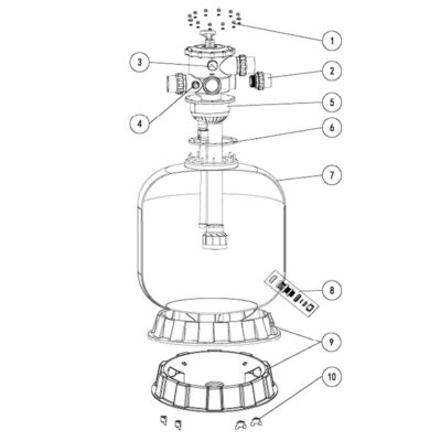อะไหล่เครื่องกรอง Emaux LF Series