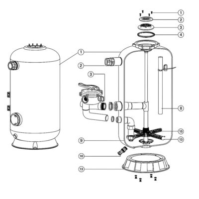 อะไหล่แท้ Emaux SDB Series Filter