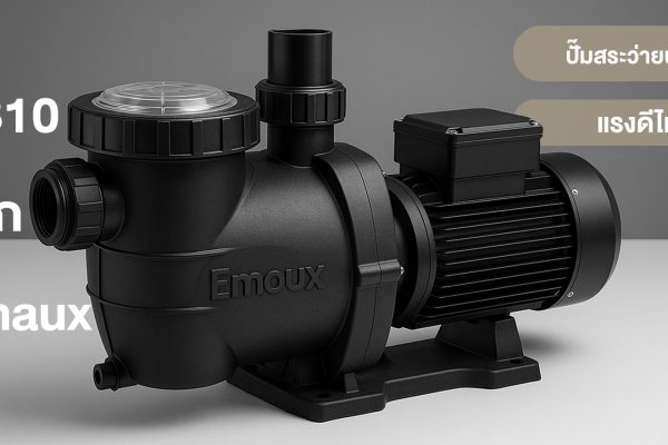 SB10 จาก Emaux | ปั๊มสระว่ายน้ำยอดนิยม แรงดีไม่มีสะดุด | World Pools